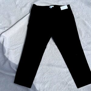 Liz Claiborne ankle length black slacks